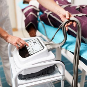 Pressoterapia prima e dopo 10 sedute