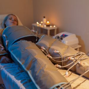 Pressoterapia prima e dopo 10 sedute
