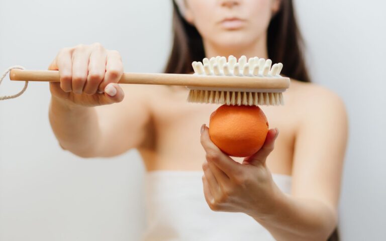 Dry brushing